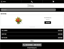 Tablet Screenshot of blossomboutique.com